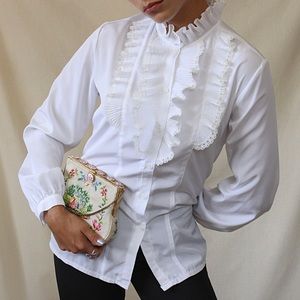 White Prairie Blouse